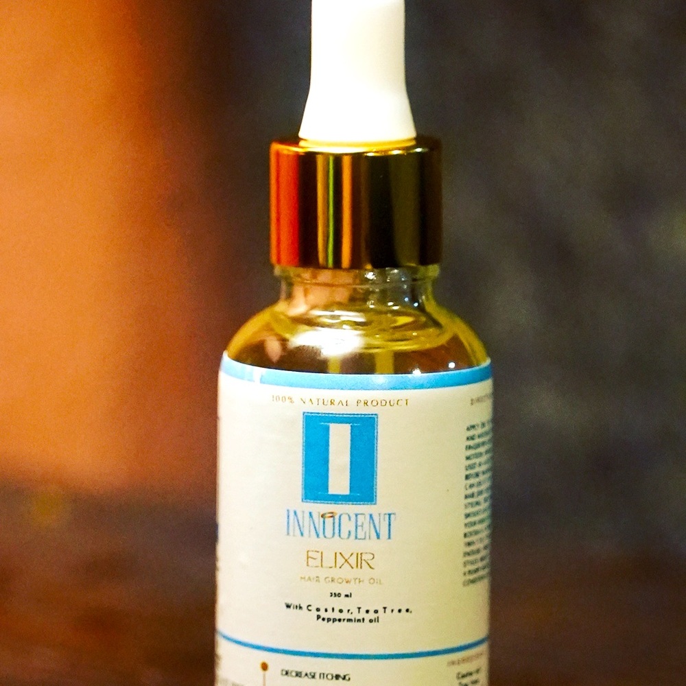Hair elixir, great for loss of hairline, strengthen hair, promotes hair growth